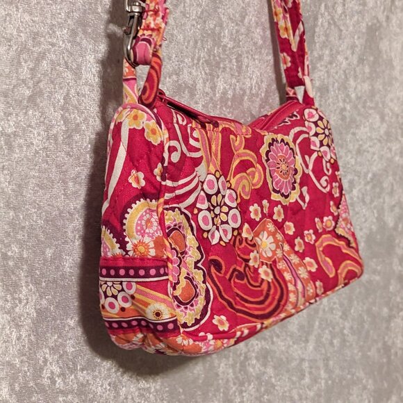 Vera Bradley Raspberry Fizz Pink Paisley Small Purse - Retired - Picture 5 of 8